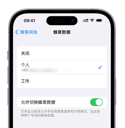 黑山苹果维修服务分享如何在iPhone上使用双卡 